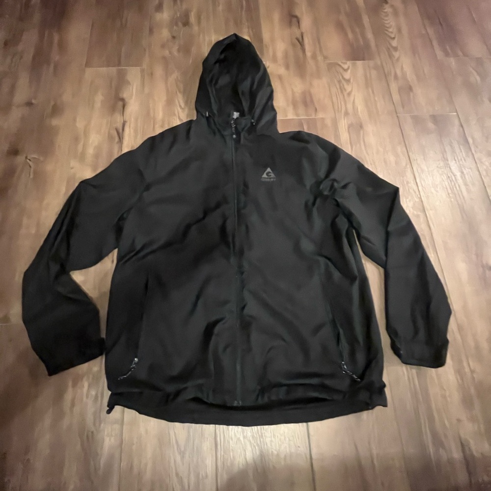 Black Hooded Jacket